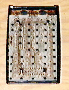 Back of HP-41CX Keyboard